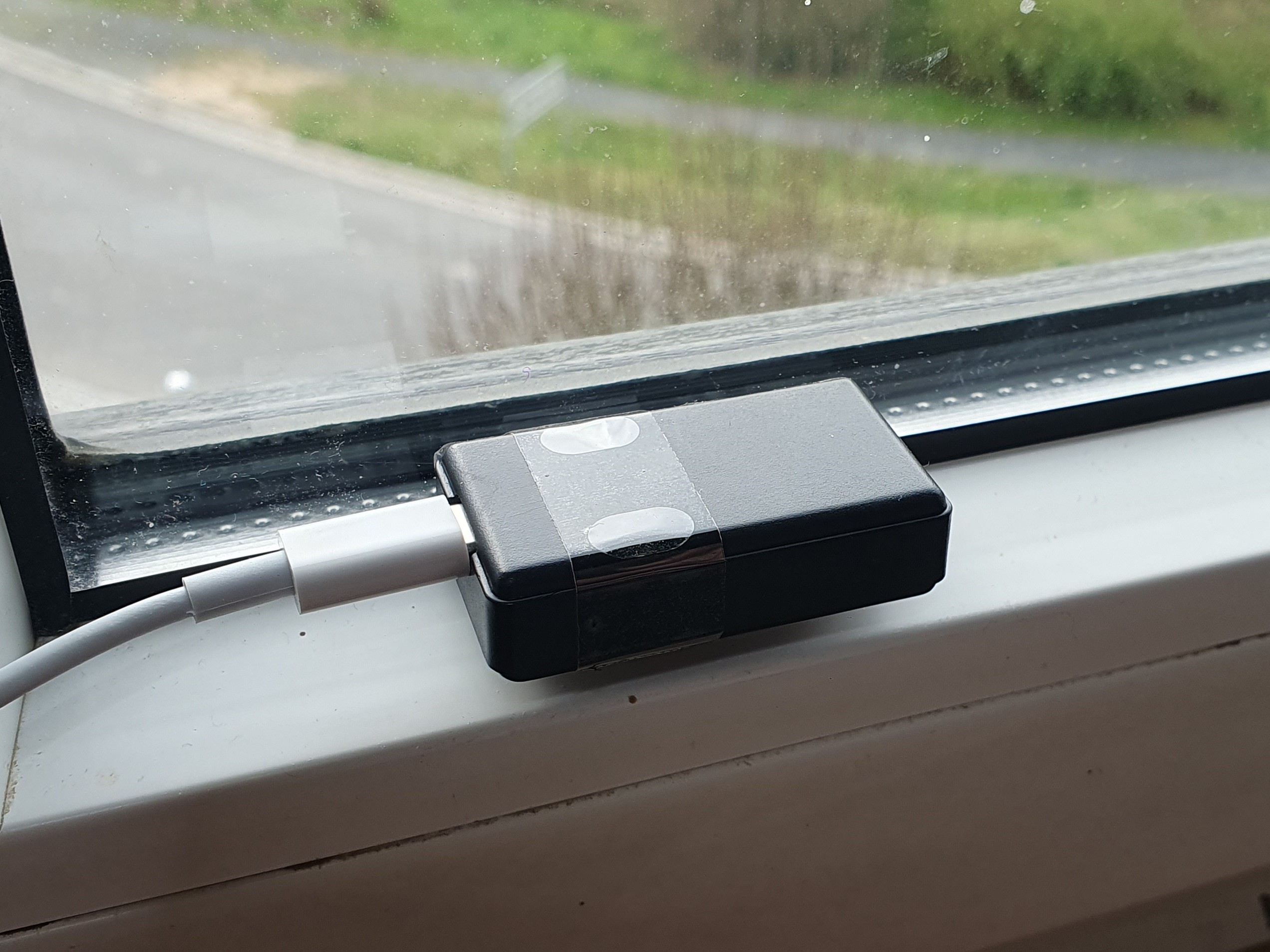 Swootch Sensor am Fenster